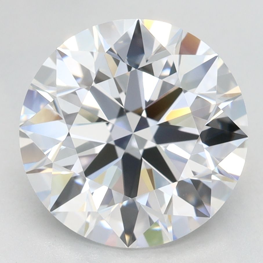 Diamant Rond 3.13 ct - Couleur D - Pureté VVS1