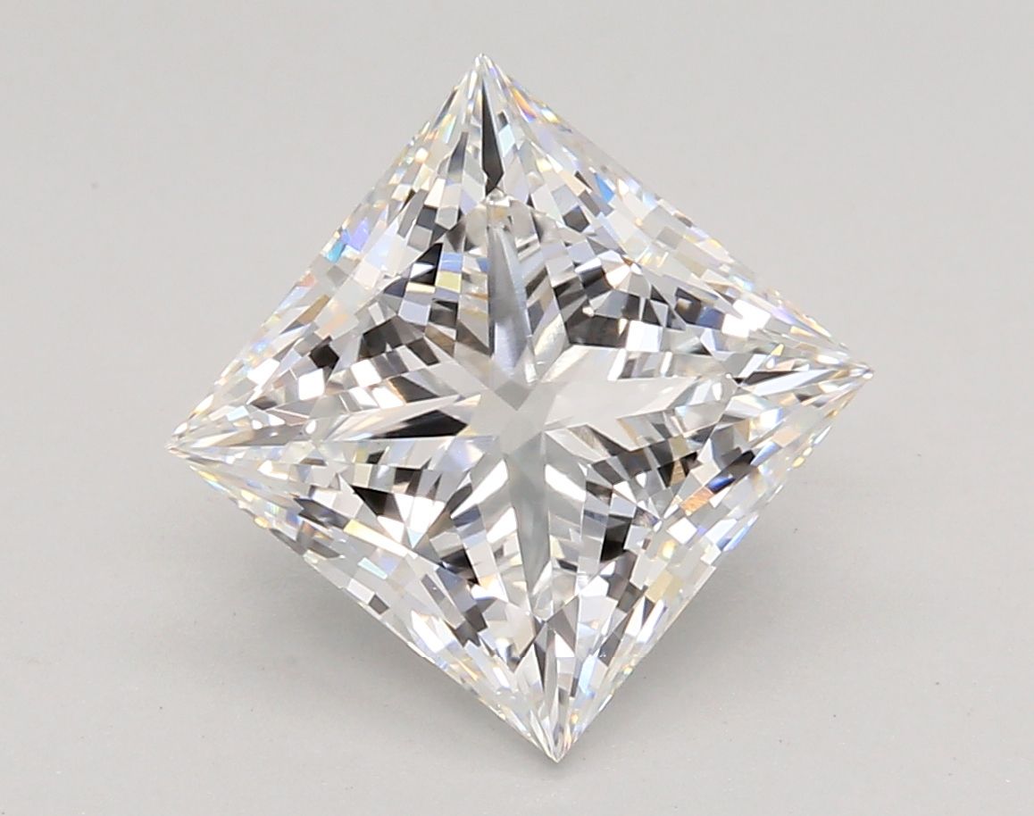 4.08 ct. princess Lab Grown Diamond front image