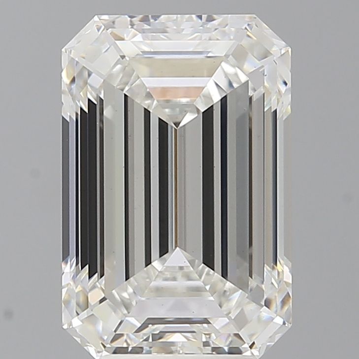5.53 ct. emerald Lab Grown Diamond front image
