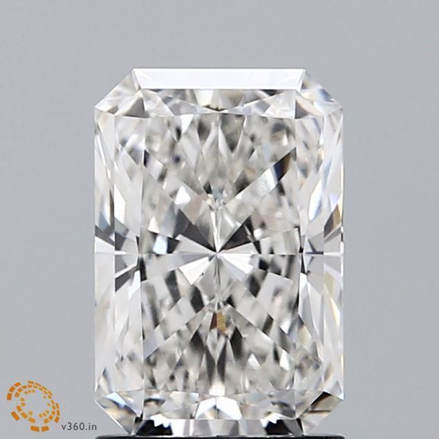 1.76 ct Radiant diamond