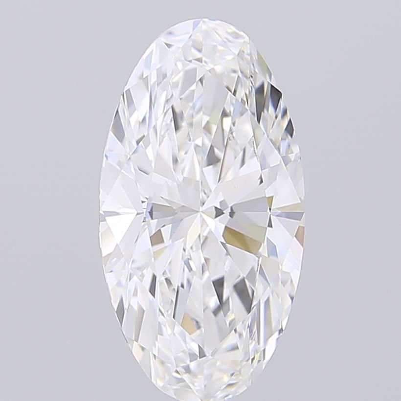 3.07 ct. oval Lab Grown Diamond front image