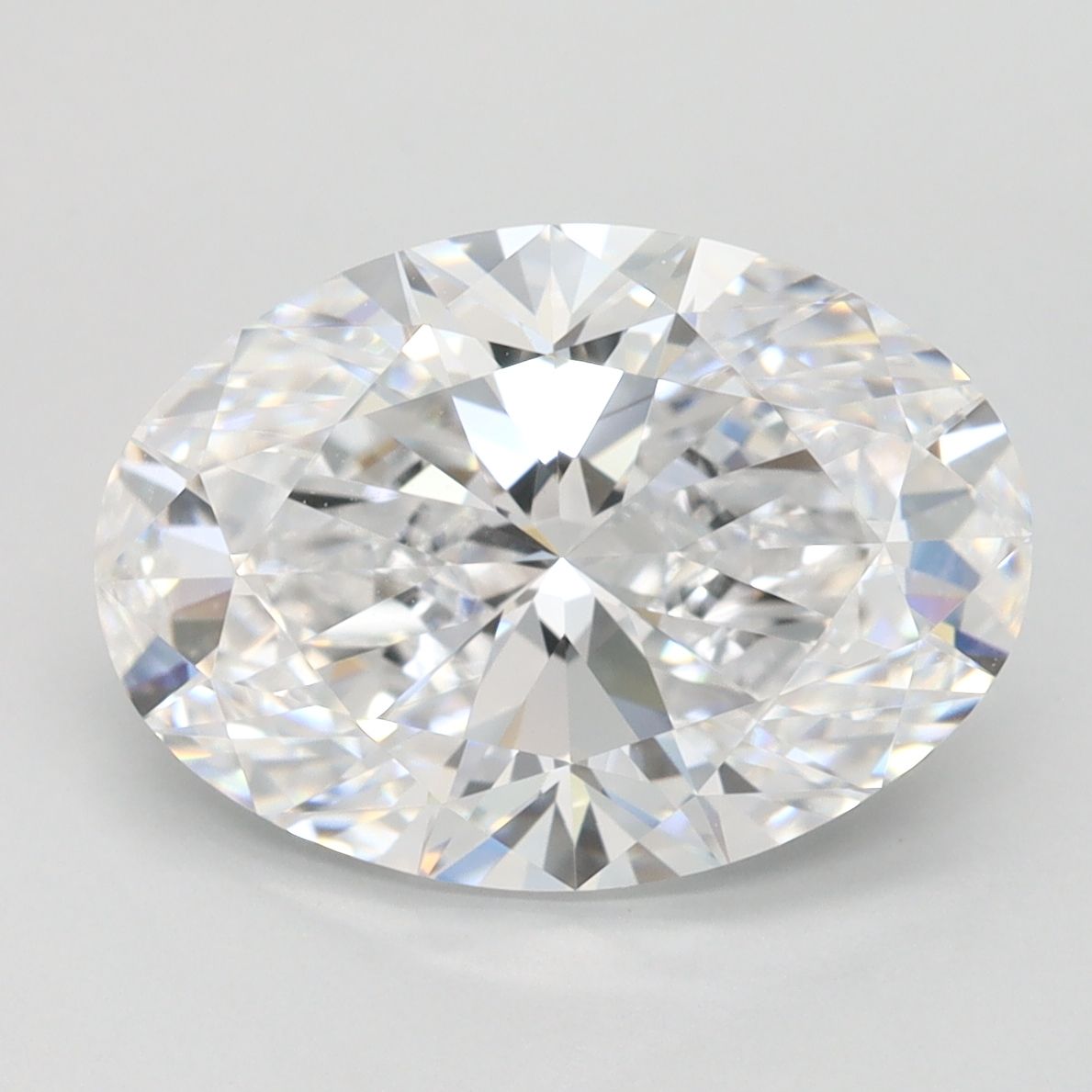 3.46 ct. oval Lab Grown Diamond front image