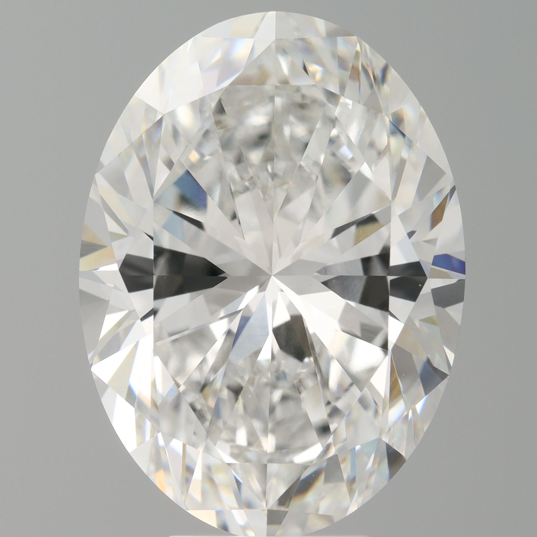 8.04 ct. oval Lab Grown Diamond front image