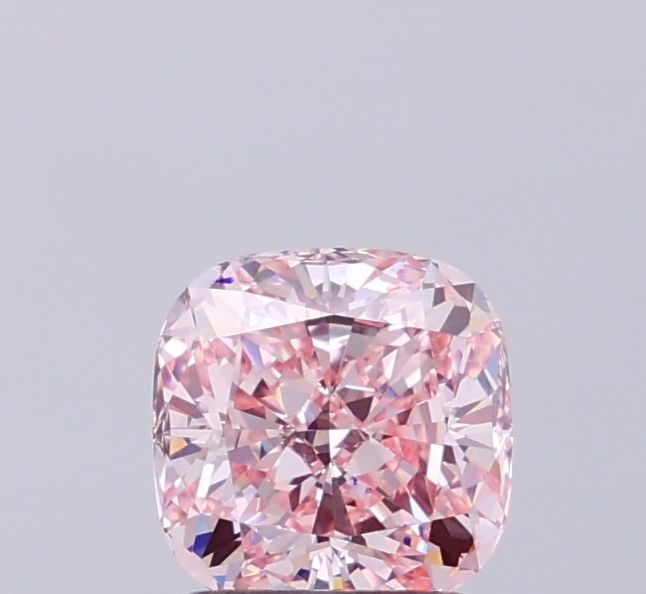1.59 CT Fancy Intense Pink CUSHION MODIFIED