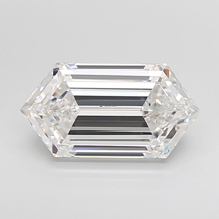 4.07 ct lab-grown Hexagonal Diamond