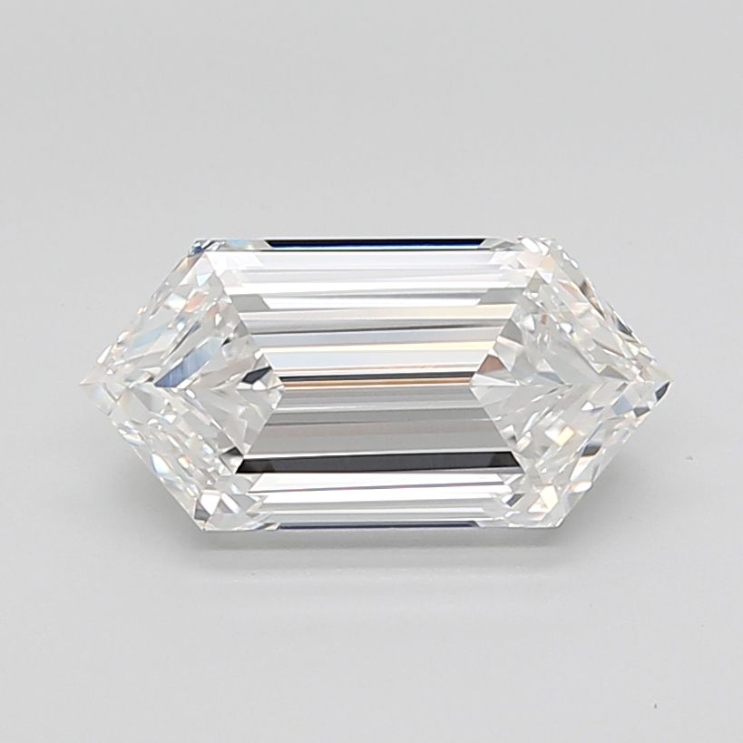 5.14 ct lab-grown Hexagonal Diamond