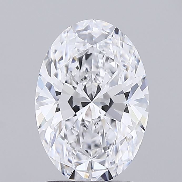 1.93 ct. oval Lab Grown Diamond front image
