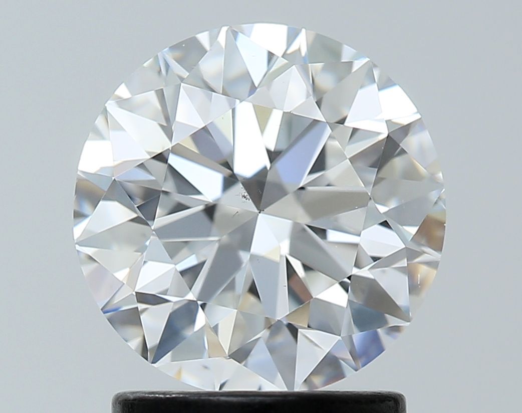 Diamant Rond 1.71 ct - Couleur E - Pureté VS2