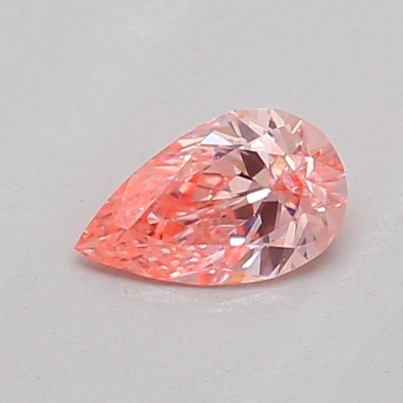 0.18 CT Fancy Vivid Pink PEAR