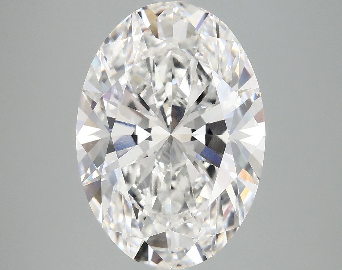 4.91 ct. oval Lab Grown Diamond front image