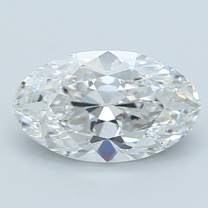 3.04 ct. oval Lab Grown Diamond front image