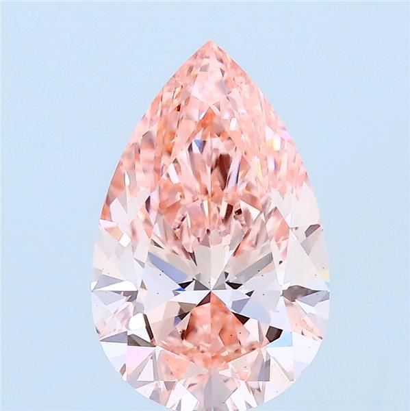 1.55 CT Fancy Vivid Pink PEAR