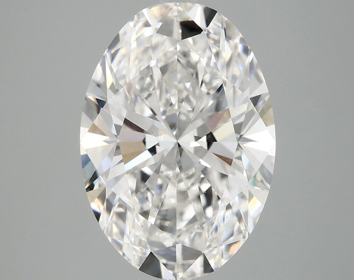 5.00 ct. oval Lab Grown Diamond front image