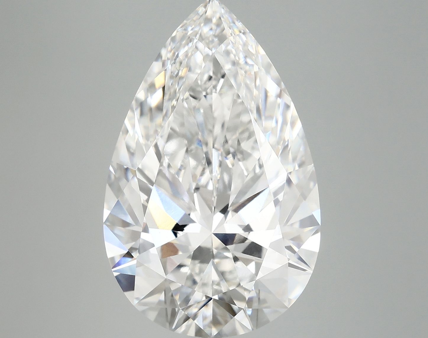7.08 ct. pear Lab Grown Diamond front image
