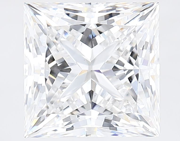 3.91 ct. princess Lab Grown Diamond front image