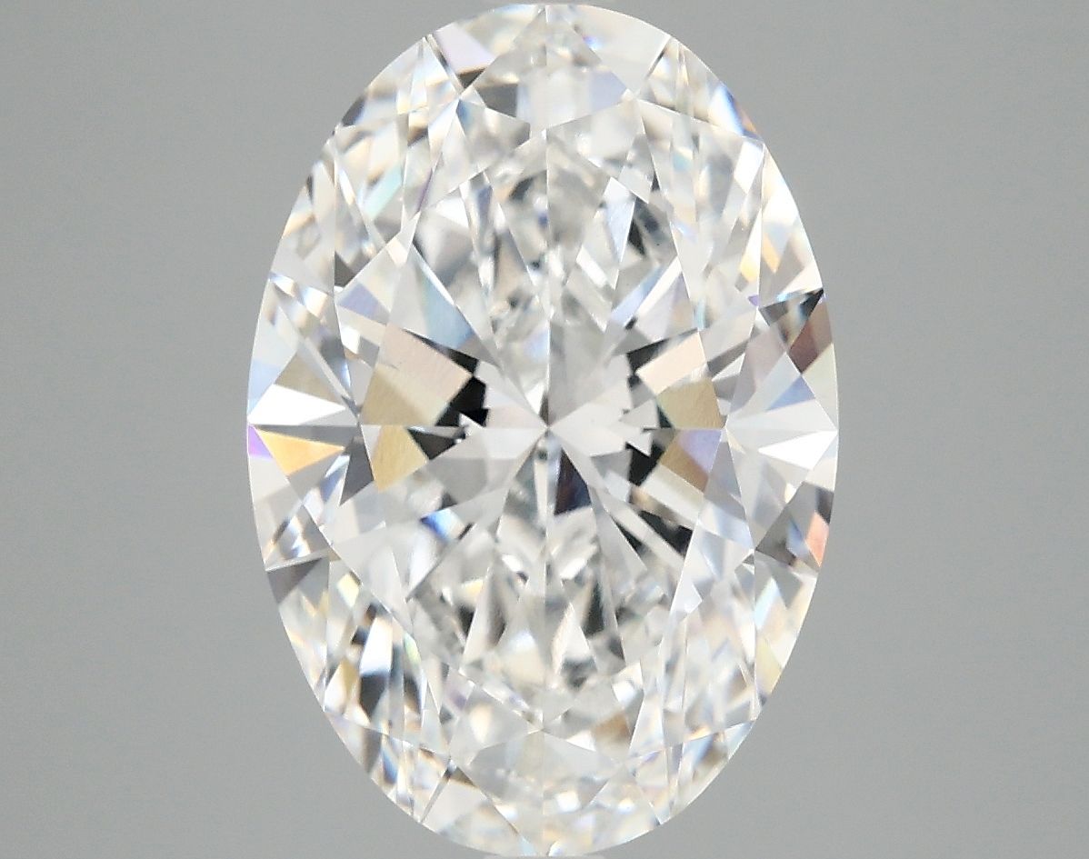 5.04 ct. oval Lab Grown Diamond front image