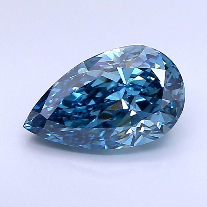 1.6 CT Fancy Vivid Blue PEAR