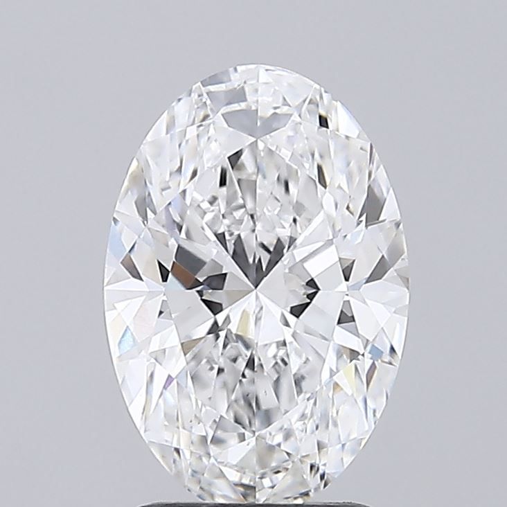 2.01 ct. oval Lab Grown Diamond front image