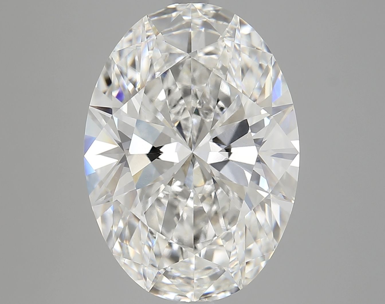 8.00 ct. oval Lab Grown Diamond front image