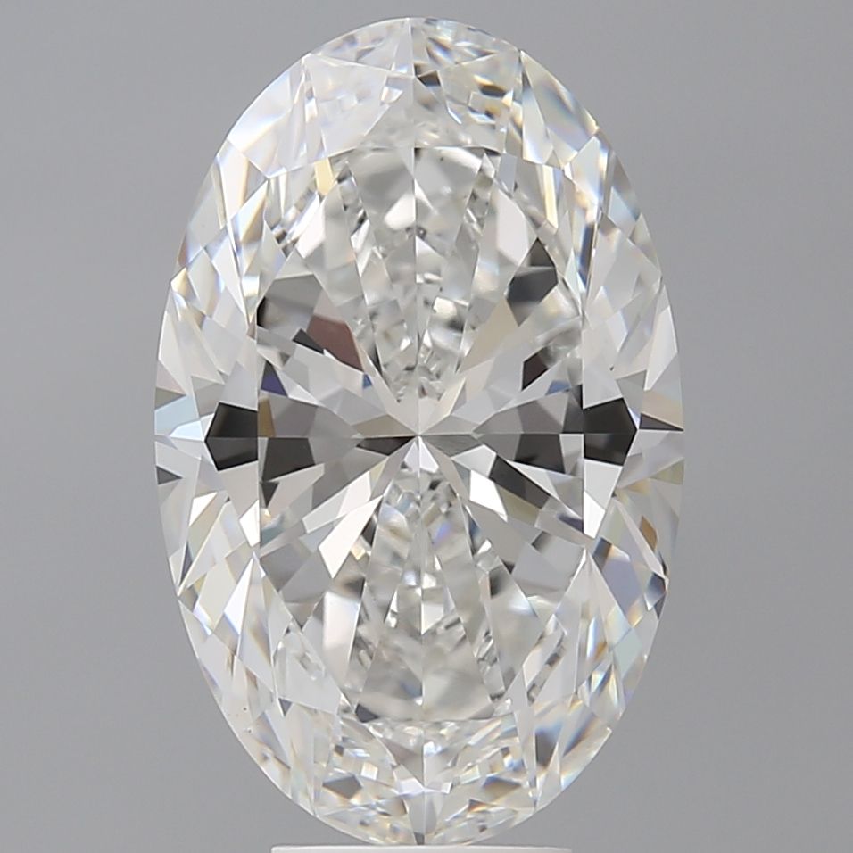 7.10 ct. oval Lab Grown Diamond front image