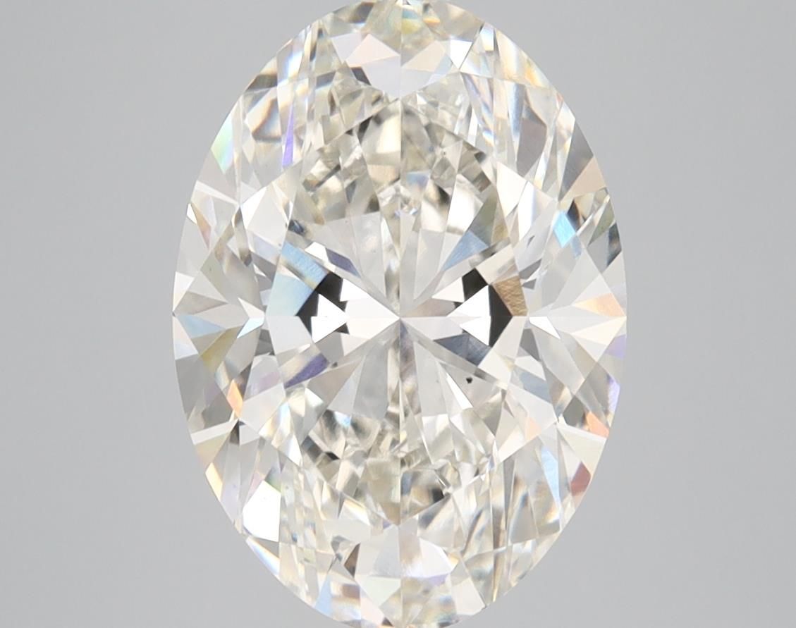 4.01 ct. oval Lab Grown Diamond front image