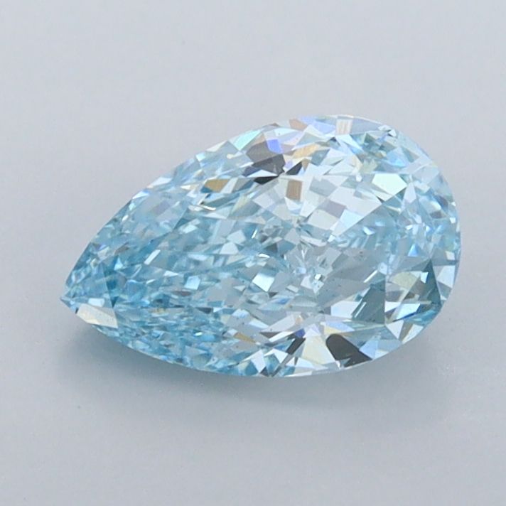 1.03 CT Fancy Vivid Blue PEAR