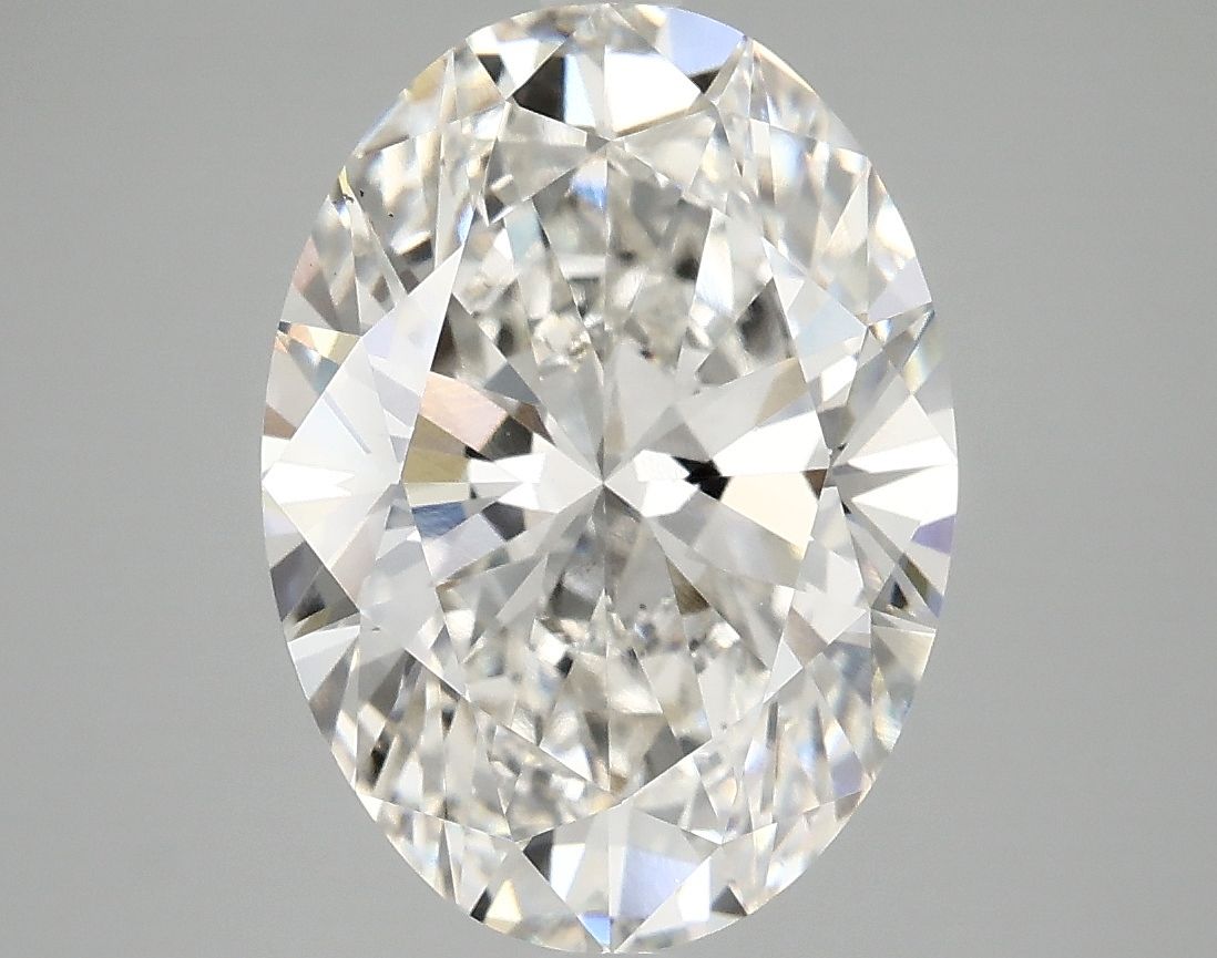 4.38 ct. oval Lab Grown Diamond front image