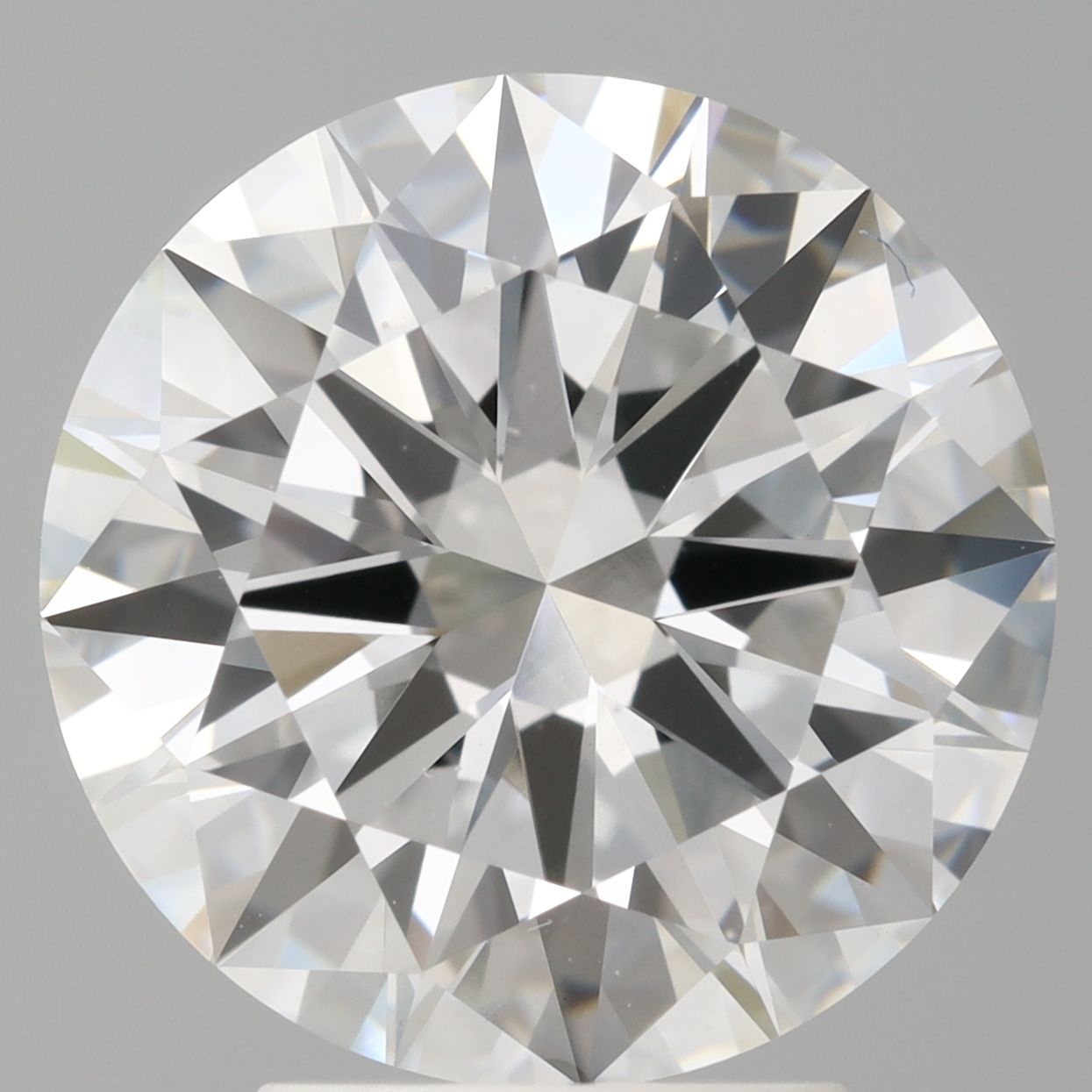 3.90 ct. round Lab Grown Diamond front image