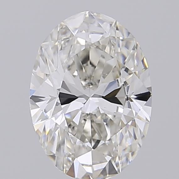 1.90 ct. oval Lab Grown Diamond front image