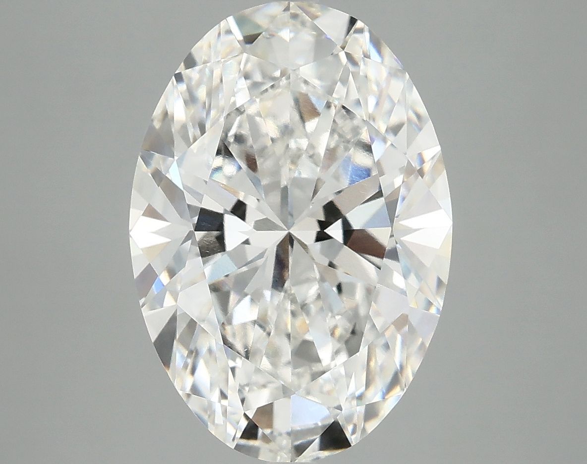 5.02 ct. oval Lab Grown Diamond front image