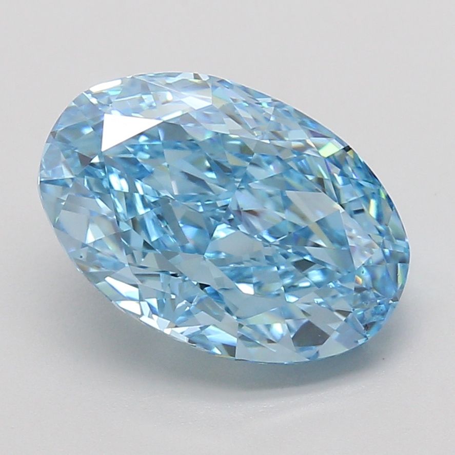 5.09 ct. oval Lab Grown Diamond front image