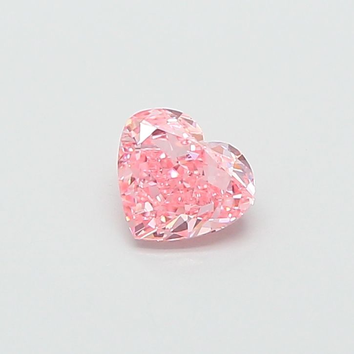 1.0 CT Fancy Vivid Pink HEART