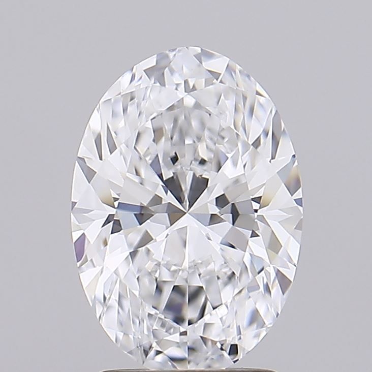 1.42 ct. oval Lab Grown Diamond front image