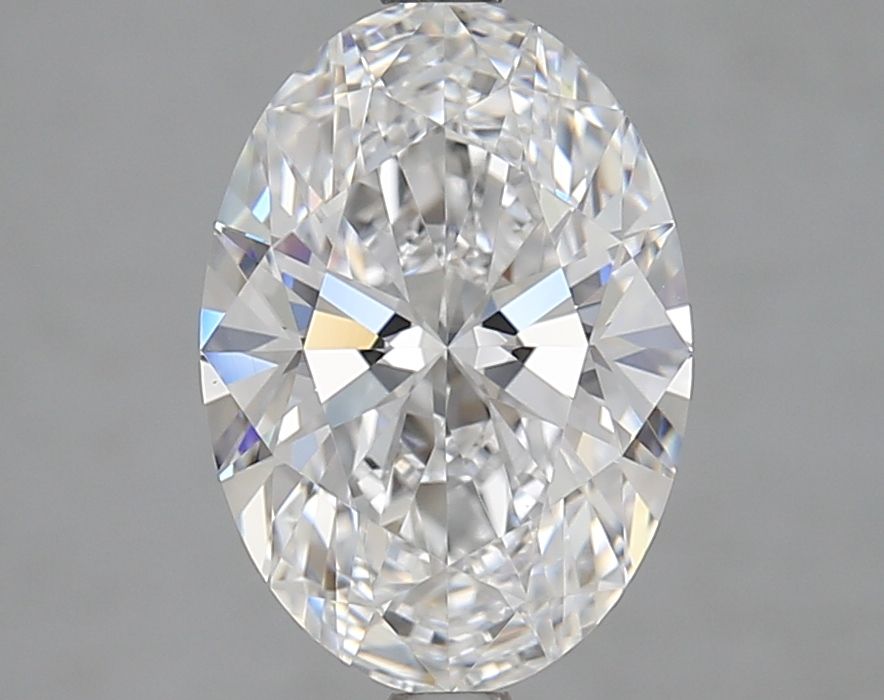 2.81 ct. oval Lab Grown Diamond front image