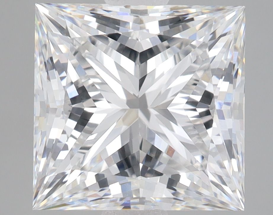 4.22 ct. princess Lab Grown Diamond front image