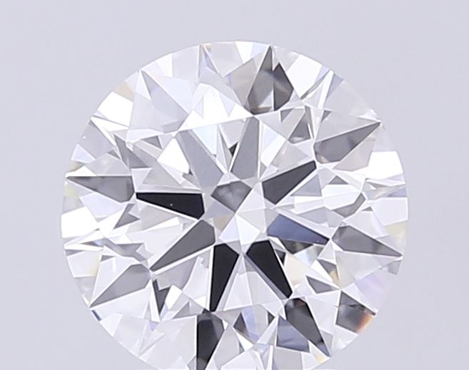 2.70 ct. round Lab Grown Diamond front image