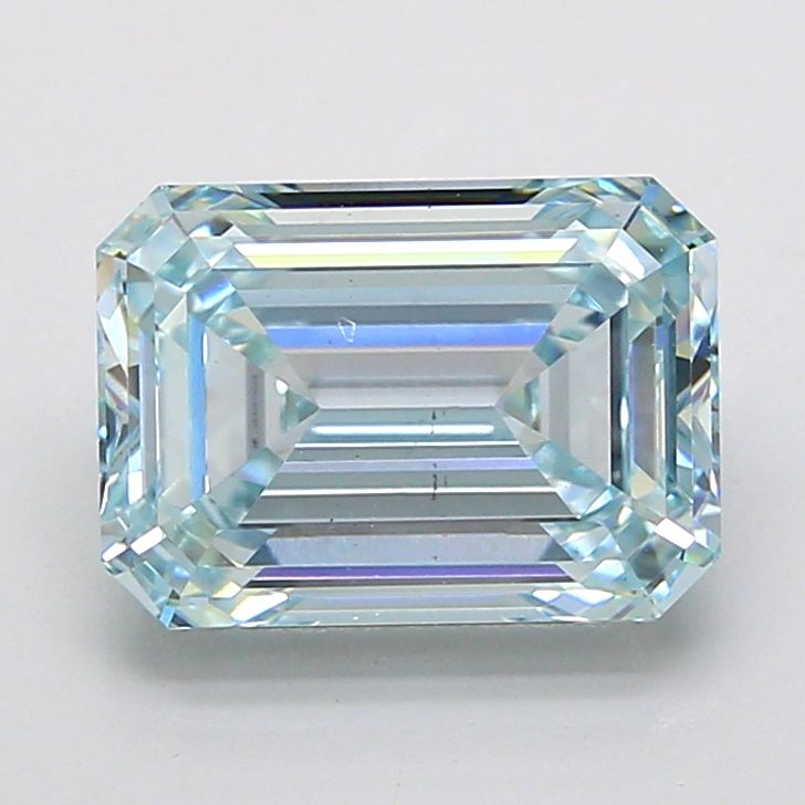 3.04 ct. emerald Lab Grown Diamond front image