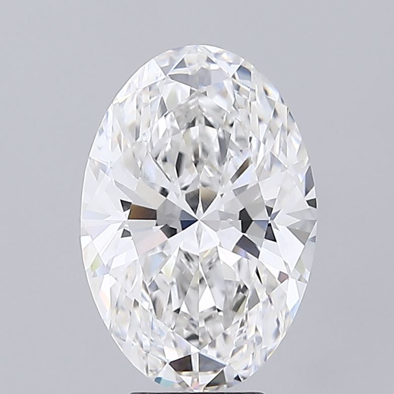 5.40 ct. oval Lab Grown Diamond front image