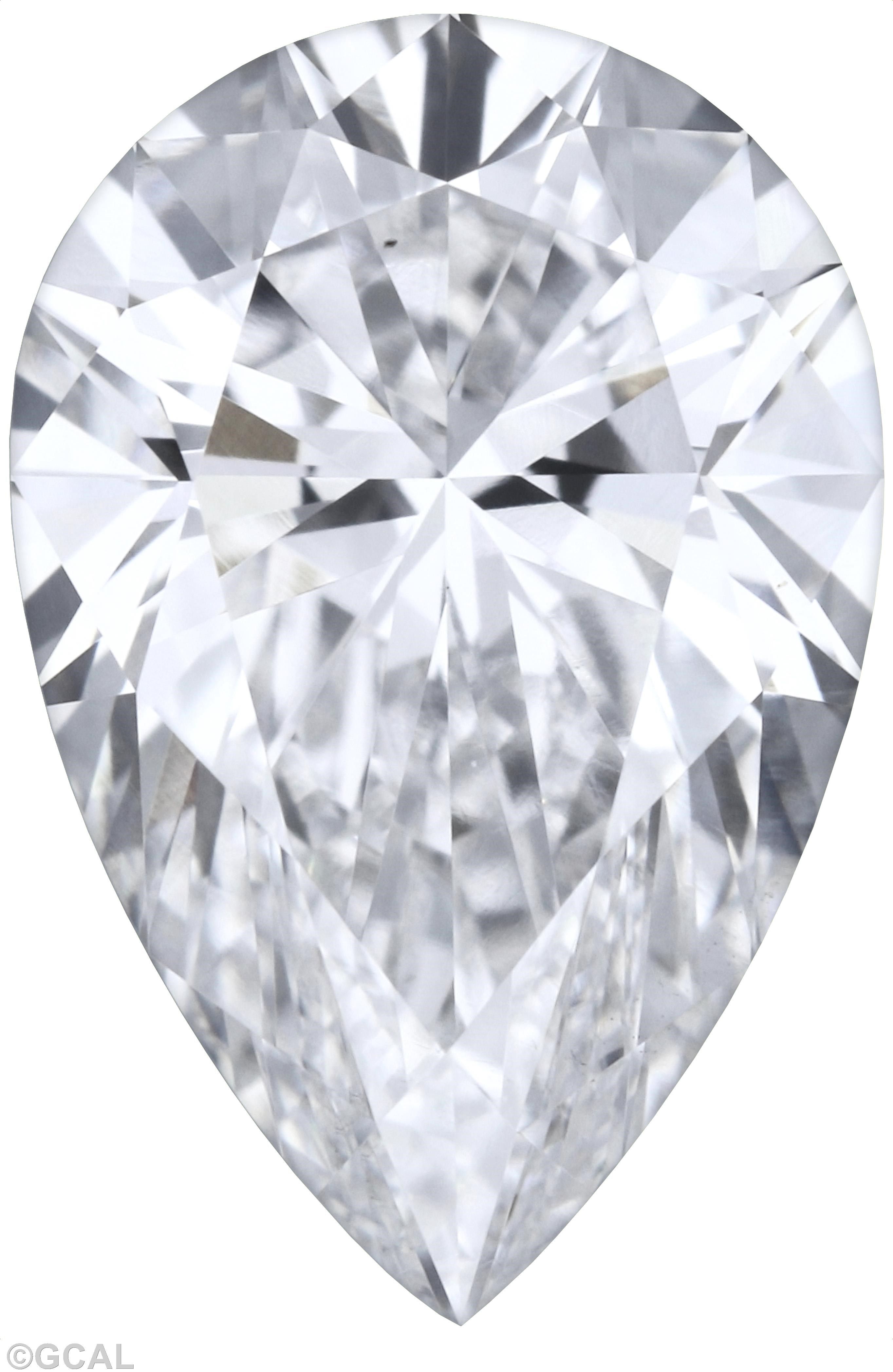 0.93 ct lab-grown Pear Diamond