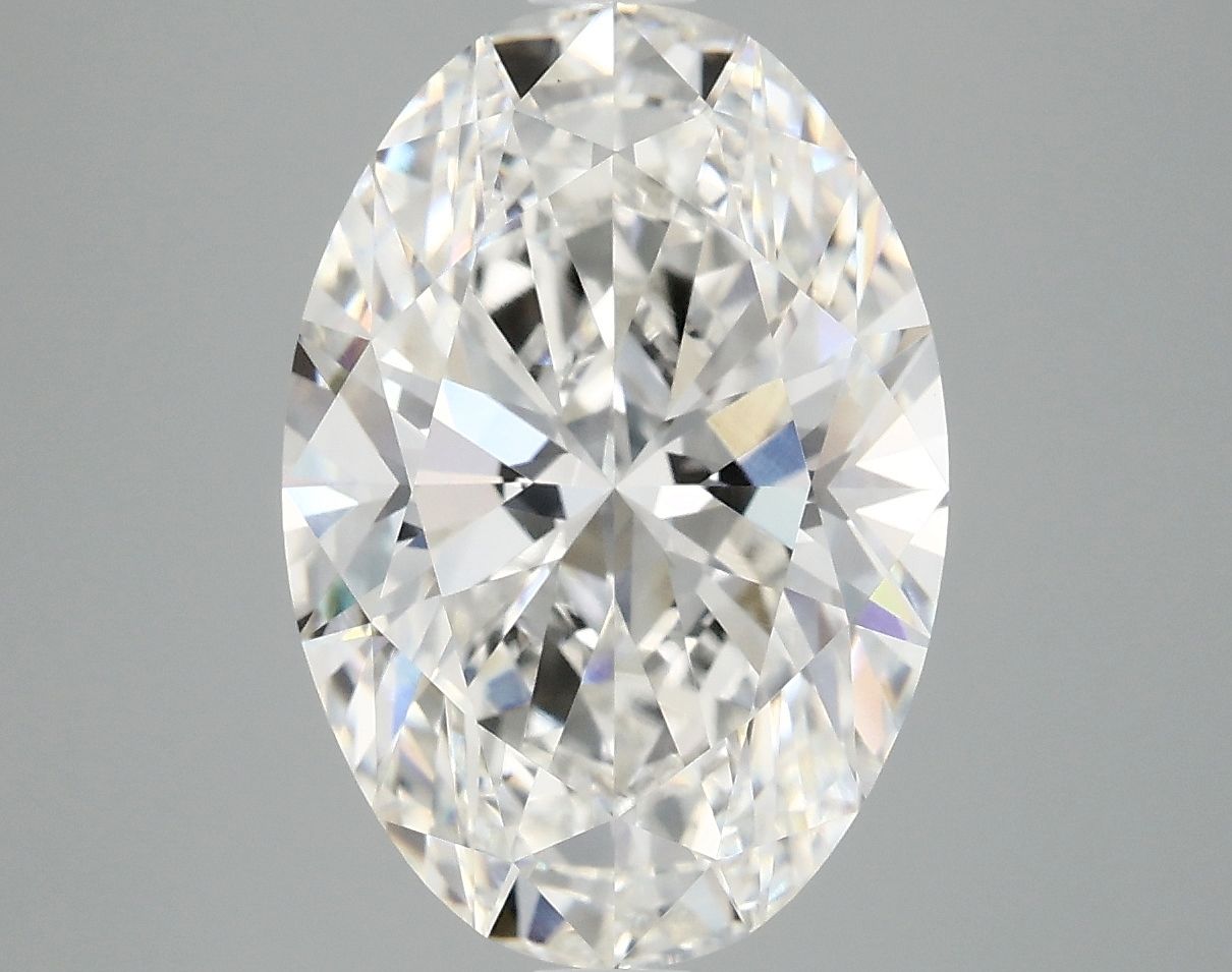 5.02 ct. oval Lab Grown Diamond front image