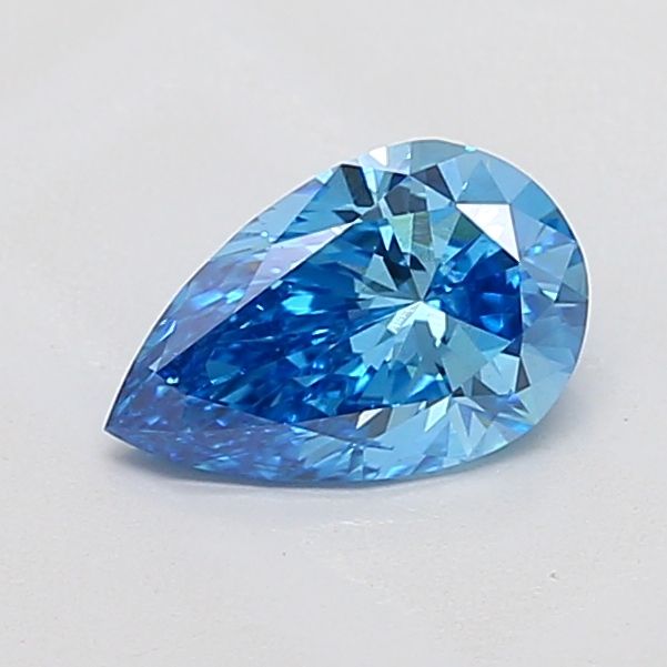 1.0 CT Fancy Vivid Blue PEAR