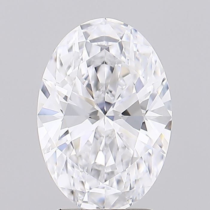 1.67 ct. oval Lab Grown Diamond front image