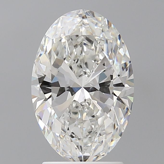 2.54 ct. oval Lab Grown Diamond front image