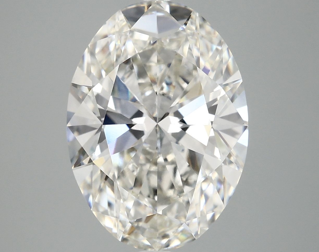 5.02 ct. oval Lab Grown Diamond front image