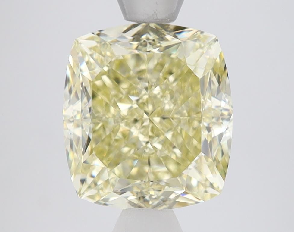 Diament 3.51 ct Fancy Light Yellow/VS1