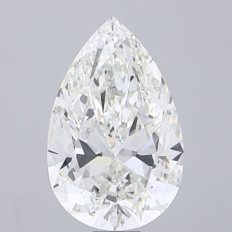 27.31 ct. pear Lab Grown Diamond front image