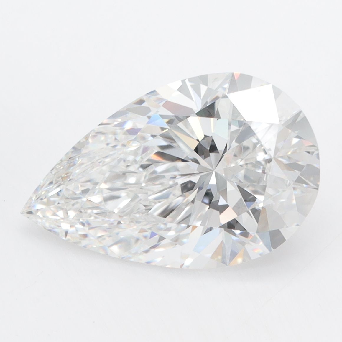 4.10 ct. pear Lab Grown Diamond front image