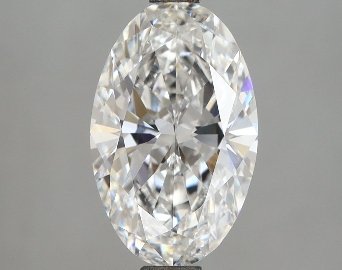 2.88 ct. oval Lab Grown Diamond front image