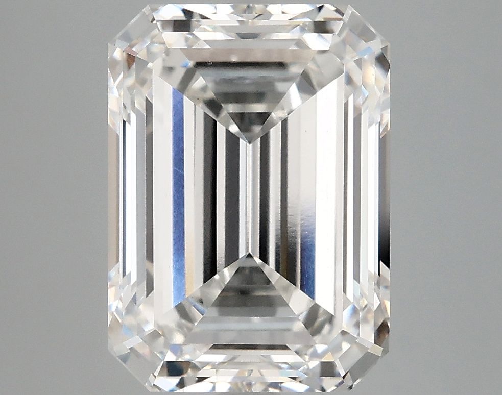 5.03 ct. emerald Lab Grown Diamond front image