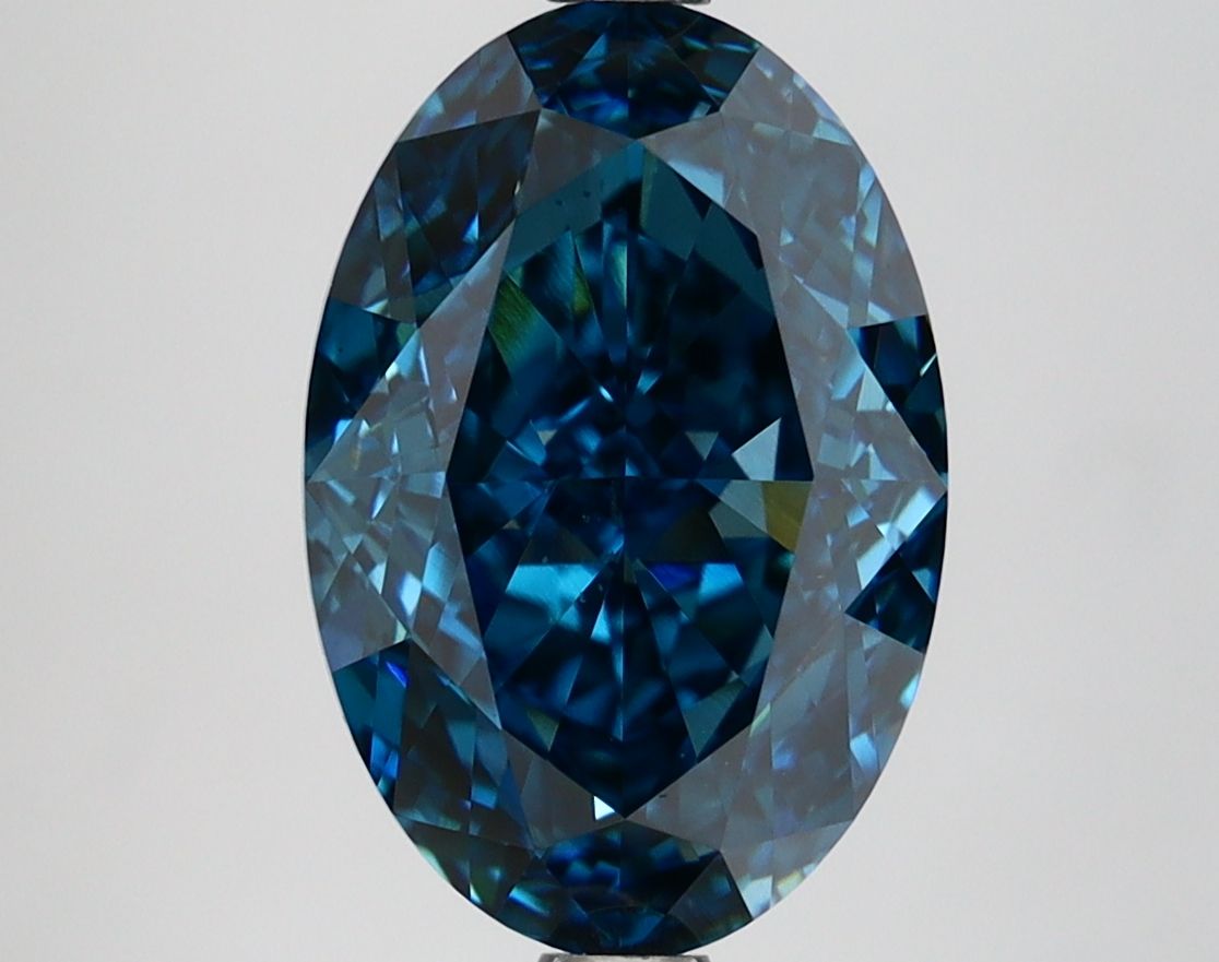 4.22 ct. oval Lab Grown Diamond front image